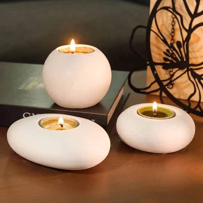 Candle Making Items - Theelichtje kaarshouder hars siliconen mal, kristallen
