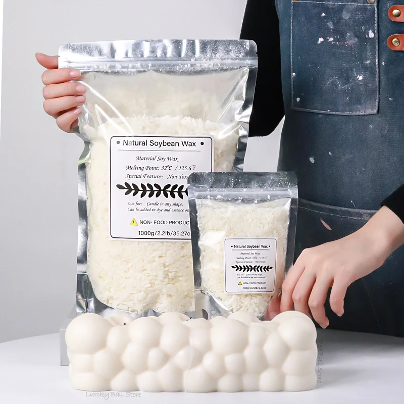 1000g 500g 250g 100g Natuurlij - Soy Wax Pillar Blend recensie en prijs