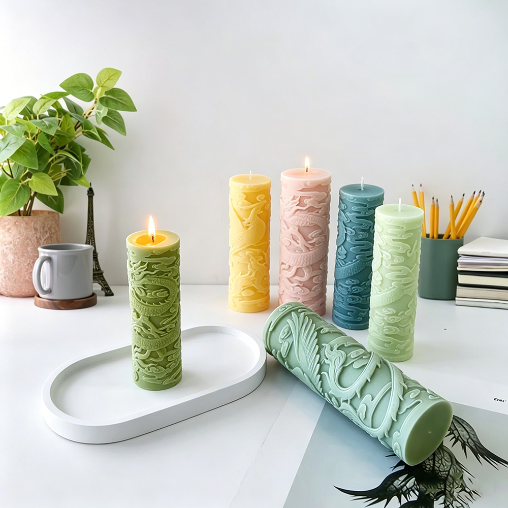 Dragon Phoenix Embossment Cili - Candle Making Phoenix recensie en prijs