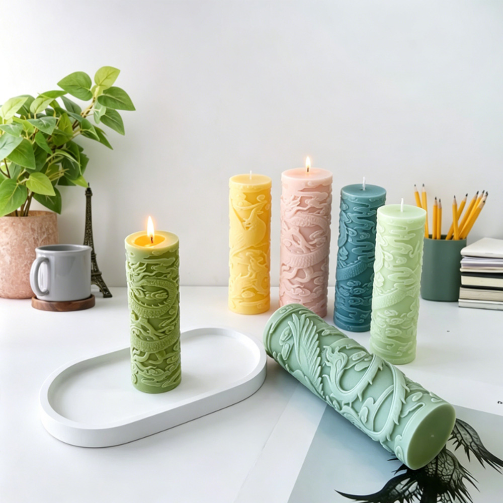 Dragon Phoenix Embossment Cili - Candle Making Phoenix recensie en prijs