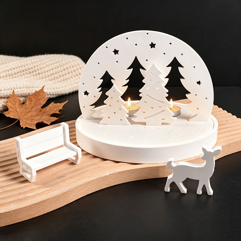 Kerst-Eland Theelicht Houder S - Candle Making Items recensie en prijs