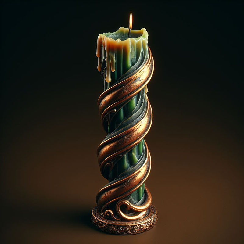 DIY siliconen mal voor gedraai - Candle Making Vinings recensie en prijs
