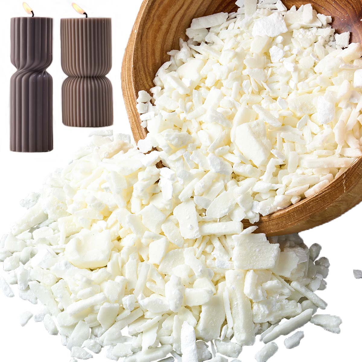 1 pond zuiver witte sojawas vo - Candle Making Items recensie en prijs
