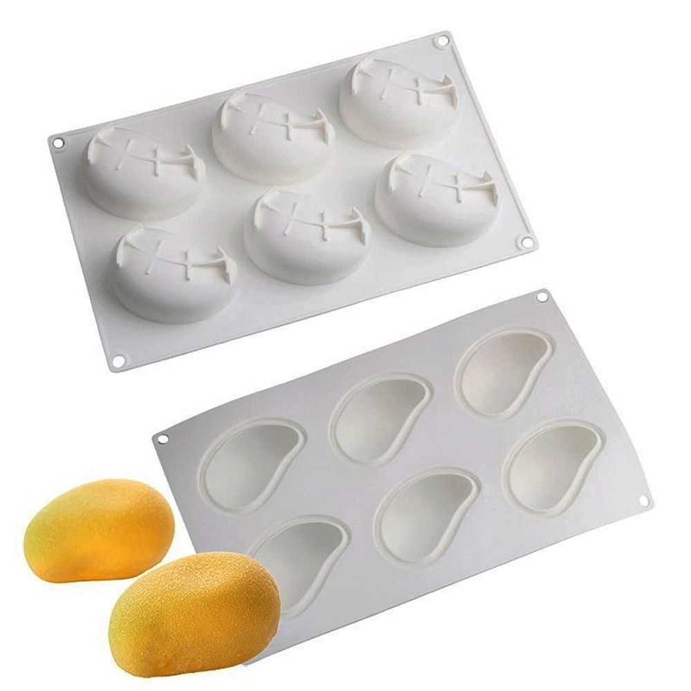 6-delige mango-vormige cakevor - Candle Making Items recensie en prijs