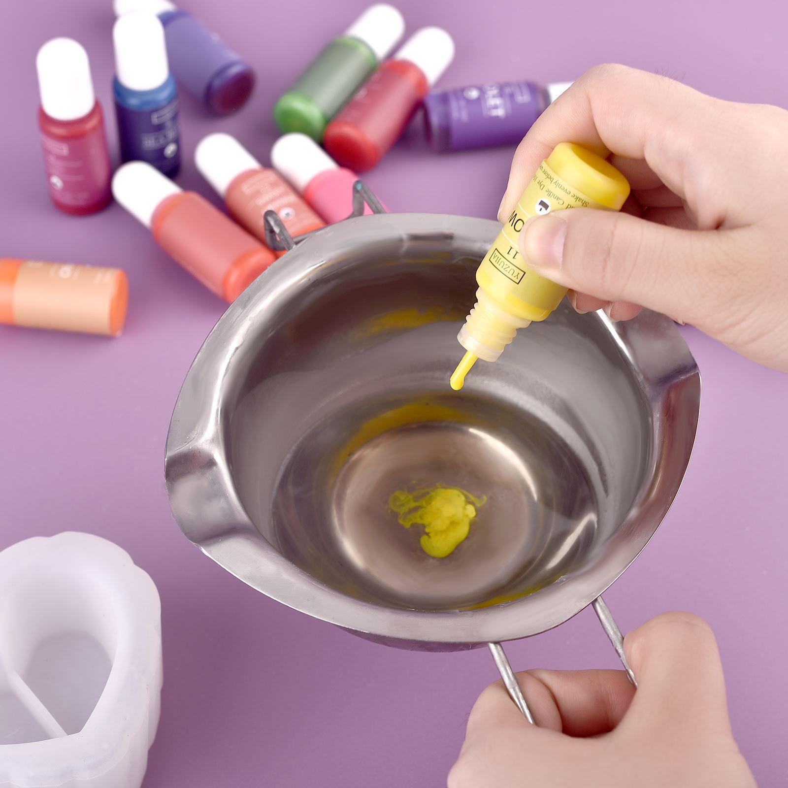 10ml Kaars Wax Pigmenten DIY K - Soy Wax Pillar Blend recensie en prijs