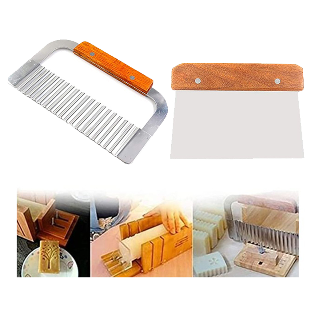 2 Pak Roestvrijstalen Golvende - Candle Making Items recensie en prijs
