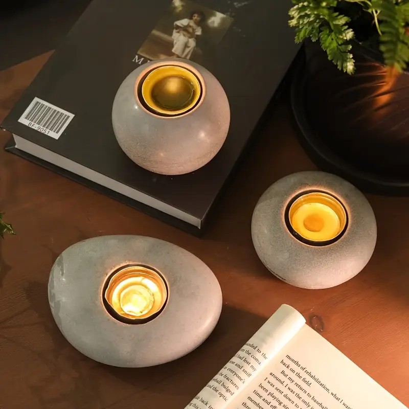 Theelichtje kaarshouder hars s - Candle Making Items recensie en prijs
