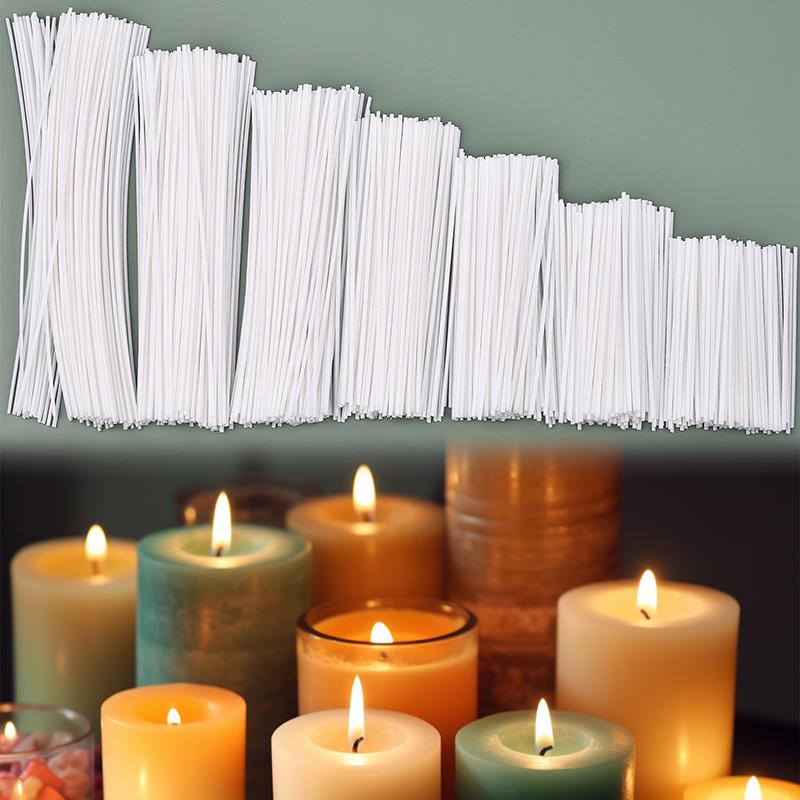 50/100 Stuks Gewaxte Katoenen  - Soy Wax Pillar Blend recensie en prijs