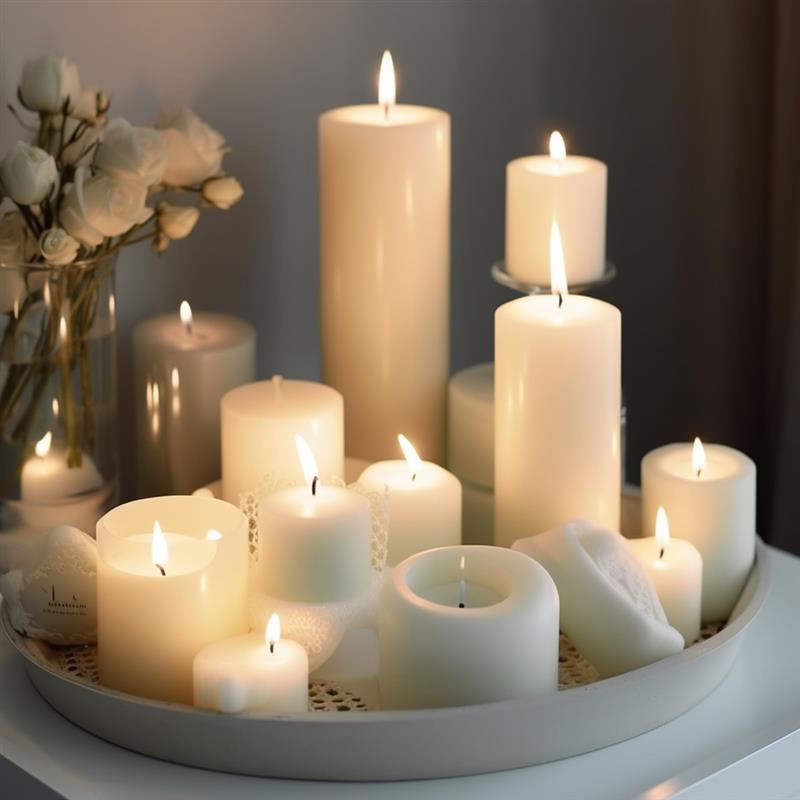 50/100 Stuks Gewaxte Katoenen  - Soy Wax Pillar Blend recensie en prijs