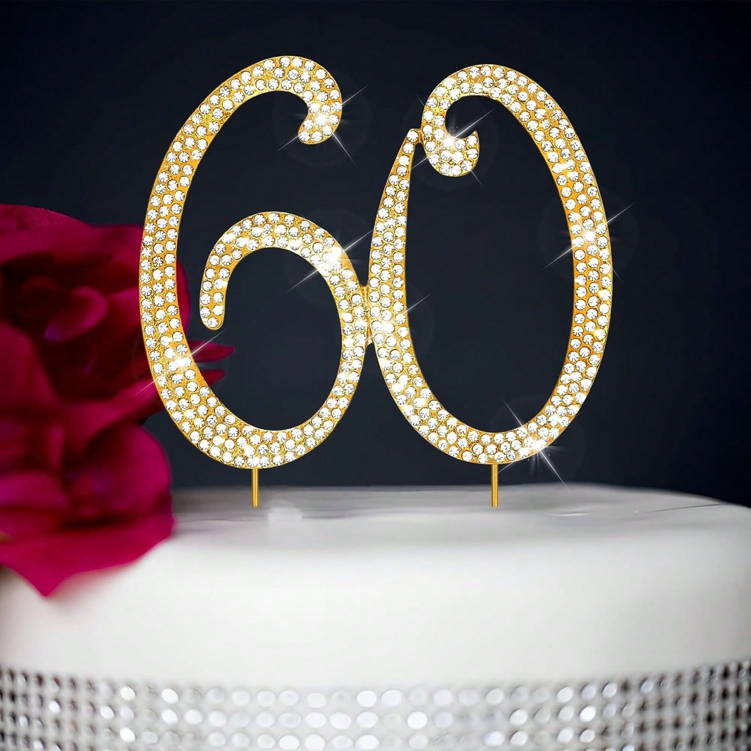 Grote gouden strass-nummertaar - Candle Making Items recensie en prijs
