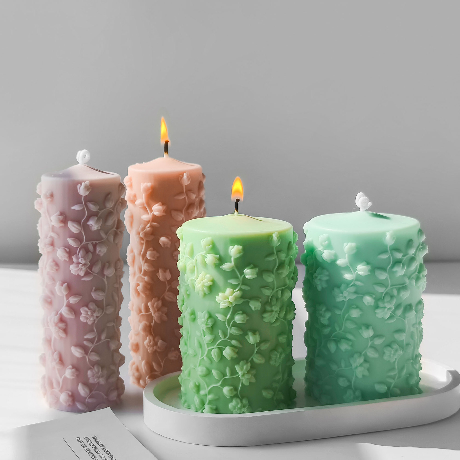 3D Cilinder Reliëf Wijnstokken - Candle Making Vinings recensie en prijs