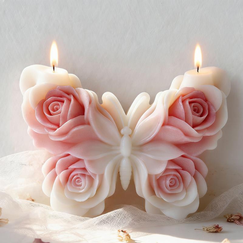 DIY Rose Butterfly Form silico - Candle Making Items recensie en prijs