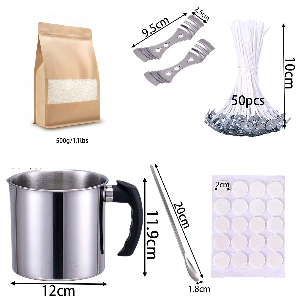 DIY Gereedschapset voor het Ma - Soy Wax Pillar Blend recensie en prijs