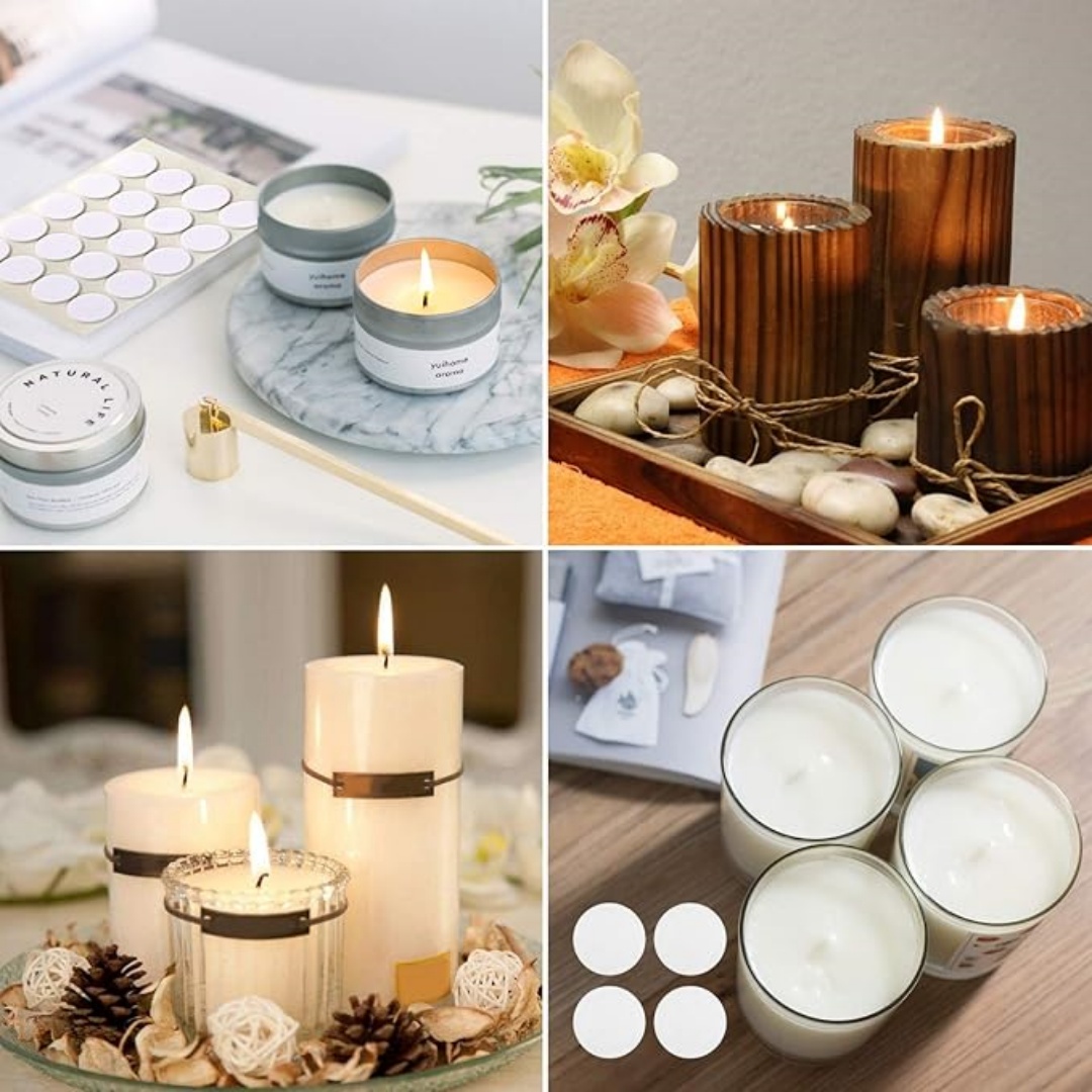 100 stuks functionele rookloze - Soy Wax Pillar Blend recensie en prijs